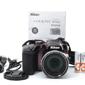 365 Nikon COOLPIX B500 プラム