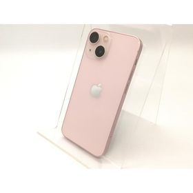 【中古】Apple au 【SIMフリー】 iPhone 13 mini 128GB ピンク MLJF3J/A【秋葉4号】保証期間１ヶ月【ランクC】