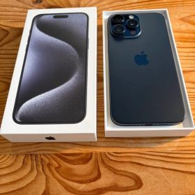 iPhone 15 Pro Max ブルーチタニウム 512GB