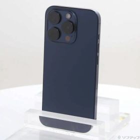 〔中古品〕 iPhone15 Pro 256GB ブルーチタニウム MTUG3J／A SIMフリー【262】