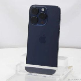 〔中古品〕 iPhone15 Pro 256GB ブルーチタニウム MTUG3J／A SIMフリー【198】