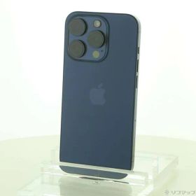 〔中古品〕 iPhone15 Pro 128GB ブルーチタニウム MTUA3J／A SIMフリー【352】