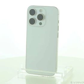 〔中古品〕 iPhone15 Pro 128GB ホワイトチタニウム MTU83J／A SIMフリー【262】