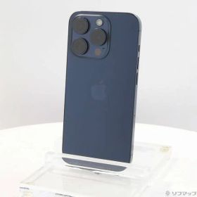 〔中古品〕 iPhone15 Pro 128GB ブルーチタニウム MTUA3J／A SIMフリー【269】