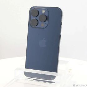 〔中古品〕 iPhone15 Pro 128GB ブルーチタニウム MTUA3J／A SIMフリー【377】