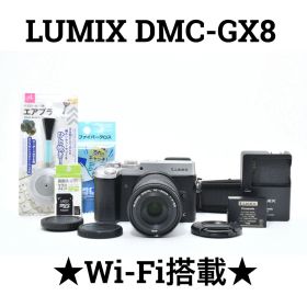 ルミックス Panasonic LUMIX DMC-GX8 ミラーレス一眼カメラ Wi-Fi搭載 ショット数13500枚！