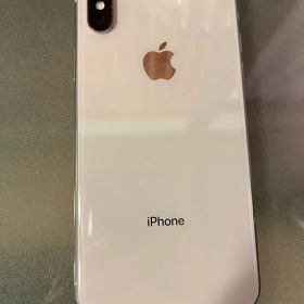 Apple iPhoneX silver 256GB 本体