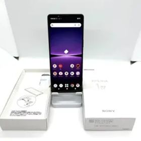 中古品「docomo版」SIMフリー SONY Xperia 1 IV SO-51C [パープル] 256GB