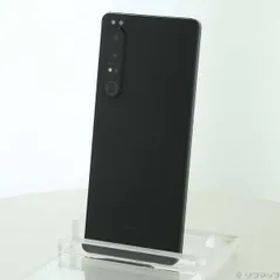 〔中古品〕 Xperia 1 IV 256GB ブラック SO-51C docomo SIMフリー【297】