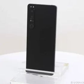 〔中古品〕 Xperia 1 IV 256GB ブラック SO-51C docomo SIMフリー【352】