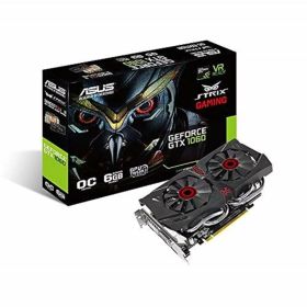 ASUS R.O.G. STRIXシリーズ NVIDIA GeForce GTX1060搭載ビデオカード オーバークロック