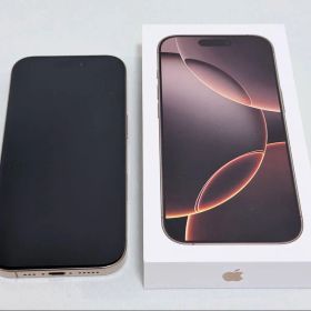【極美品】iPhone16pro 256GB デザートチタニウム SIMフリー