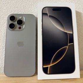 iPhone16pro 512GB ナチュラルチタニウム