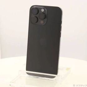 〔中古品〕 iPhone16 Pro Max 1TB ブラックチタニウム MYWQ3J／A SIMフリー【348】
