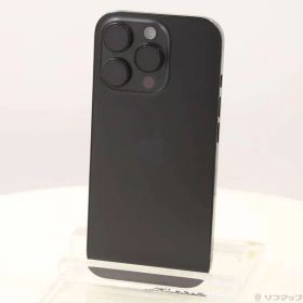 〔中古品〕 iPhone16 Pro 256GB ブラックチタニウム MYN03J／A SIMフリー【262】