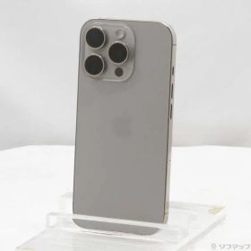 〔中古品〕 iPhone16 Pro 256GB ナチュラルチタニウム MYN33J／A SIMフリー【349】