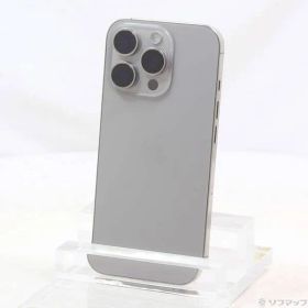 〔中古品〕 iPhone16 Pro 256GB ナチュラルチタニウム MYN33J／A SIMフリー【262】