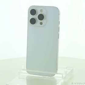 〔中古品〕 iPhone16 Pro 256GB ホワイトチタニウム MYN13J／A SIMフリー【349】