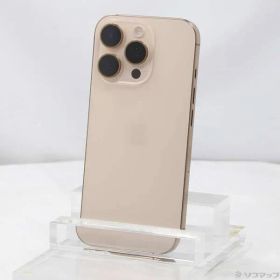〔中古品〕 iPhone16 Pro 256GB デザートチタニウム MYN23J／A SIMフリー【377】