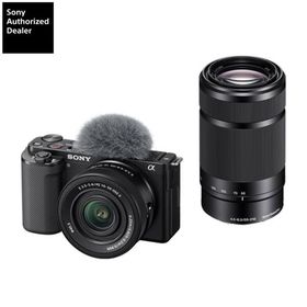 [新品]SONY ソニー VLOGCAM ZV-E10X B ダブルズームレンズキットブラック