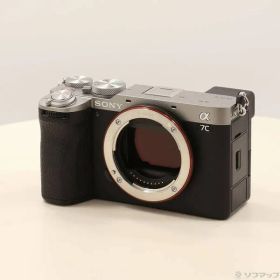 〔中古品〕 α7C II ボディ シルバー ILCE-7CM2【348】