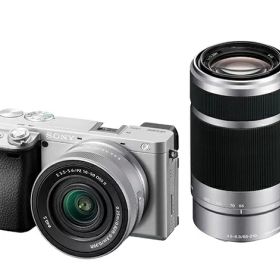 【送料無料】SONY(VAIO) ILCE-6400X/S デジタル一眼カメラ α6400 ダブルズームレンズキット シルバー【在庫目安:お取り寄せ】| カメラ ミラーレスデジタル一眼レフカメラ 一眼レフ カメラ デジタル一眼カメラ