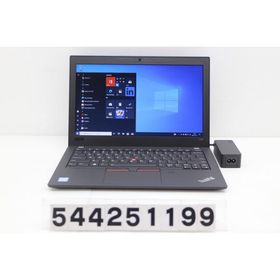 ノートパソコン Lenovo ThinkPad X280 Core i5 7200U 2.5GHz/8GB/128GB(SSD)/12.5W/FWXGA(1366x768)/Win10