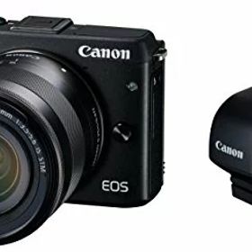 【中古】「非常に良い」Canon ミラーレス一眼カメラ EOS M3 ボディ(ブラック) EVFキット EOSM3BK-BODYEVFK