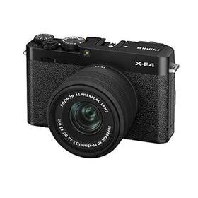 【中古】富士フイルムFUJIFILM ミラーレスデジタルカメラ FUJIFILM X-E4 レンズキット ブラック XC15-45 F X-E4LK-1545-B