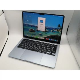 【中古】Apple MacBook Air 13インチ (M4,2025) M4(CPU:10C/GPU:8C) 16GB/256GB スカイブルー MC6T4J/A【小倉駅前】保証期間1ヶ月【ランクA】