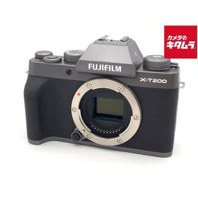 【中古】 【並品】 フジフイルム X-T200 ダークシルバー