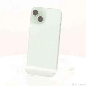 〔中古品〕 iPhone15 128GB グリーン MTMM3J／A SIMフリー【377】
