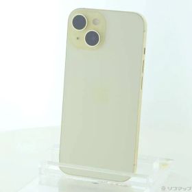 〔中古品〕 iPhone15 256GB イエロー MTMQ3J／A SIMフリー【276】