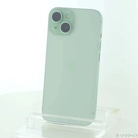 〔中古品〕 iPhone15 256GB グリーン MTMT3J／A SIMフリー【262】