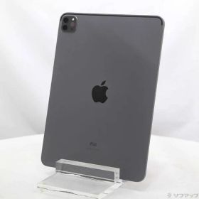 〔中古品〕 iPad Pro 11インチ 第3世代 128GB スペースグレイ MHQR3J／A Wi-Fi【305】