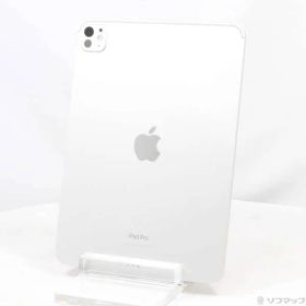 〔中古品〕 iPad Pro 11インチ 第5世代 標準ガラス 256GB シルバー 3M773J／A Wi-Fi【295】