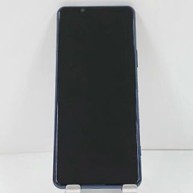 【ジャンク品】Xperia 5 II SOG02 au ブルー 送料無料 本体 n09522 【中古】