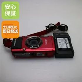 美品 TG-3 レッド 即日発送 デジカメ OLYMPUS 本体 土日祝発送OK 03000