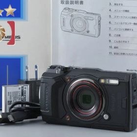 OLYMPUS オリンパス 【中古】OLYMPUS オリンパス TOUGH TG-6 ブラック コンパクトデジタルカメラ シャッター回数僅少 元箱付き コンパクトデジタルカメラ