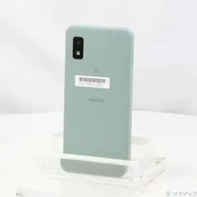 〔中古品〕 AQUOS wish 64GB オリーブグリーン A104SH Y!mobile SIMフリー【196】