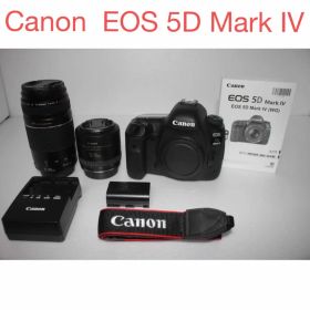Wi-Fi/動画/保証/canon EOS 5D Mark IV レンズセット