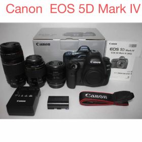 Canon EOS 5D Mark IV標準&望遠&単焦点トリプルレンズセット