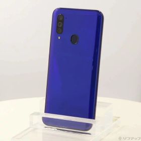 【中古】ZTE Libero 5G 64GB ブルー A003ZT Y!mobile 【368-ud】