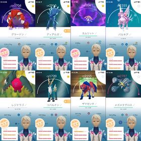 🔸TL67の💯シャドウグラードン、💯エムリット、98%レジドラゴ、98%ディアルガ | ポケモンGOのアカウントデータ、RMTの販売・買取一覧