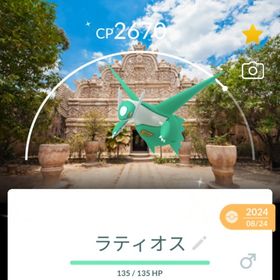 激レア！✨✨色違いラティオス背景付き！🎉🎉 | ポケモンGOのアカウントデータ、RMTの販売・買取一覧