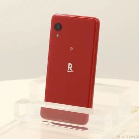 【中古】楽天 Rakuten Mini 32GB クリムゾンレッド C330 楽天 SIMフリー 【368-ud】