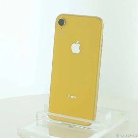 〔中古品〕 iPhoneXR 128GB イエロー MT0Q2J／A SIMフリー【269】