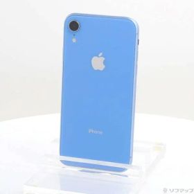 〔中古品〕 iPhoneXR 128GB ブルー MT0U2J／A SIMフリー【295】