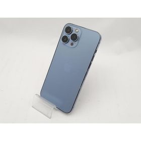 【中古】Apple 国内版 【SIMフリー】 iPhone 13 Pro Max 512GB シエラブルー MLJX3J/A【新宿】保証期間１ヶ月【ランクC】