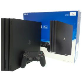 【SIE】ソニー『PlayStation4(プレイステーション4)Pro』CUH-7000BB01 ゲーム機本体 1週間保証【中古】